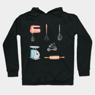 Cooking Baking Kitchen Tools Hoodie